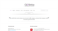 Desktop Screenshot of capranica.it